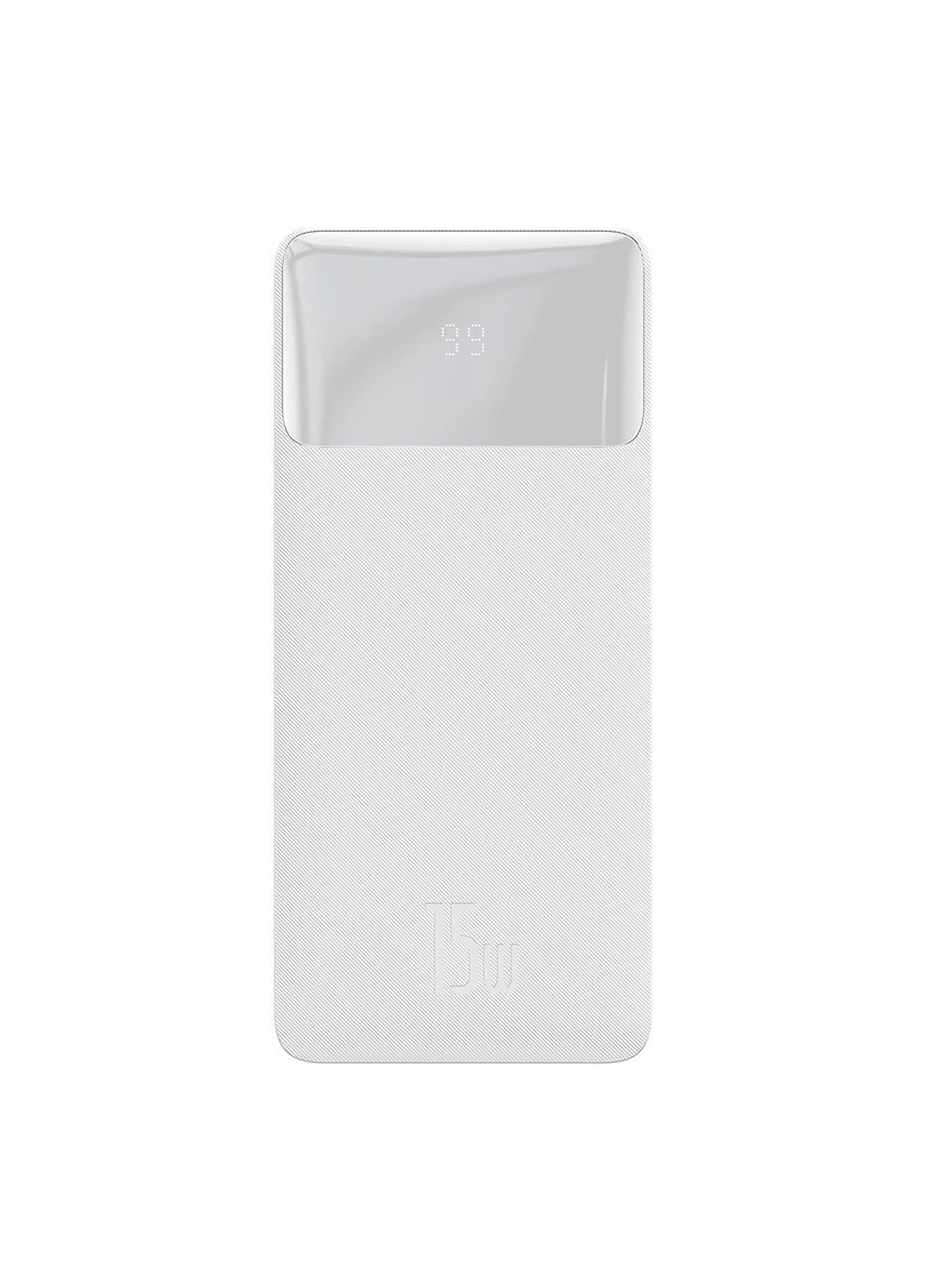 Внешний аккумулятор Bipow Digital Display Power bank 30000mAh 15W White Baseus (317292490)