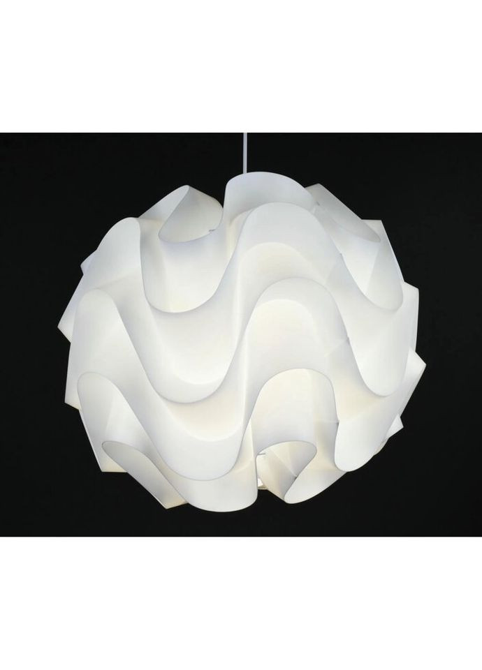 Люстра підвісна на 1 лампочку 27628 Білий 55-200х50х50 см. Sunnysky (335975236)