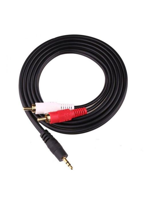 AV кабель - Line 3.5mm Audio Jack Aux to 2 Rca тюльпана TCOM (293345576)