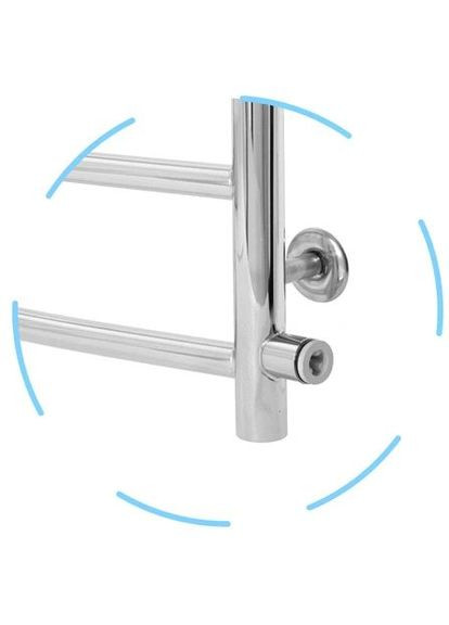 Водяное полотенцесушитель Классик П7 500 х 700 б/п 1/2" мц 600 Laris (336934927)