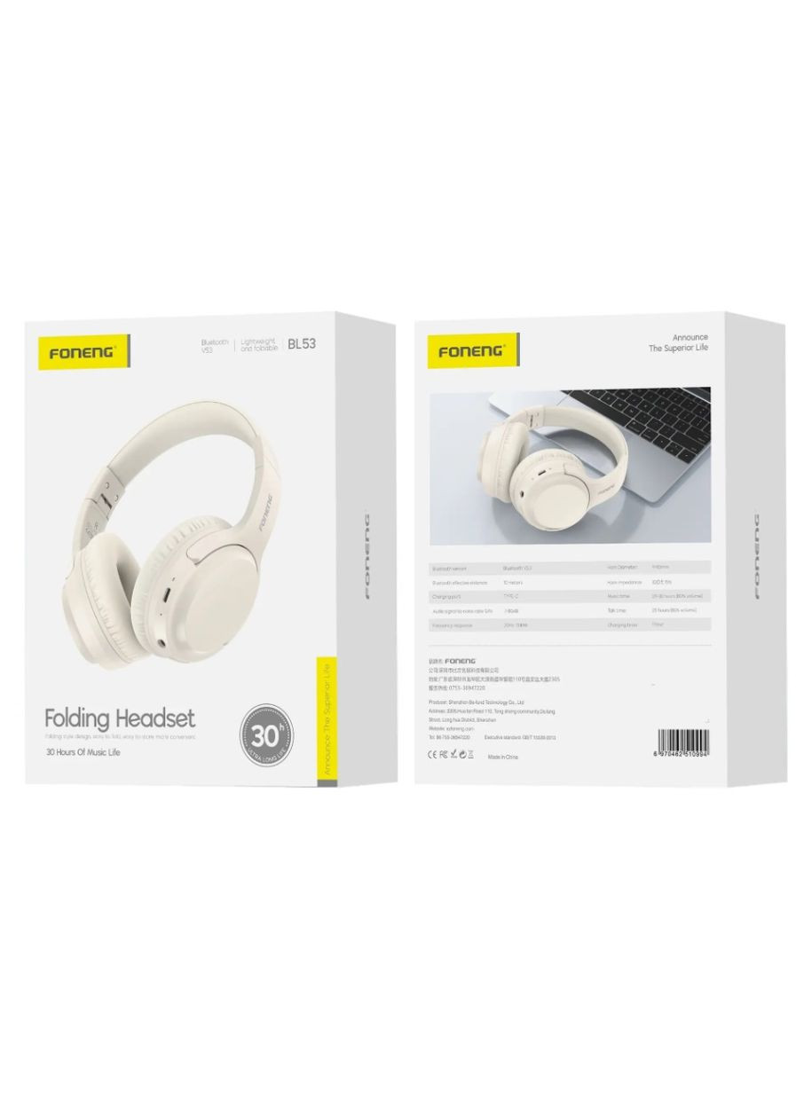 Наушники Neckband Sport (BL53-BG) FONENG (370616306)