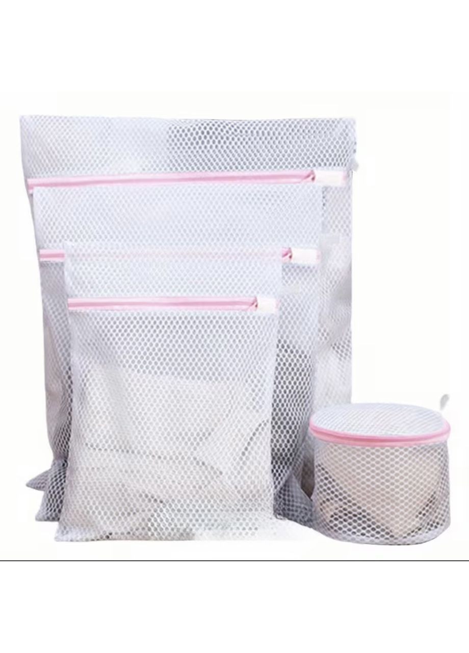 Комплект захисних мішків для прання одягу та взуття на блискавці 3+1 No Brand (372473847)