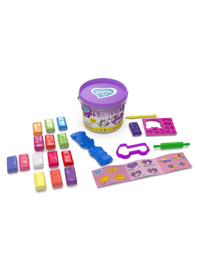 Набор для лепки с воздушным пластилином Магические творения ТМ Lovin 70145 No Brand (330607293)