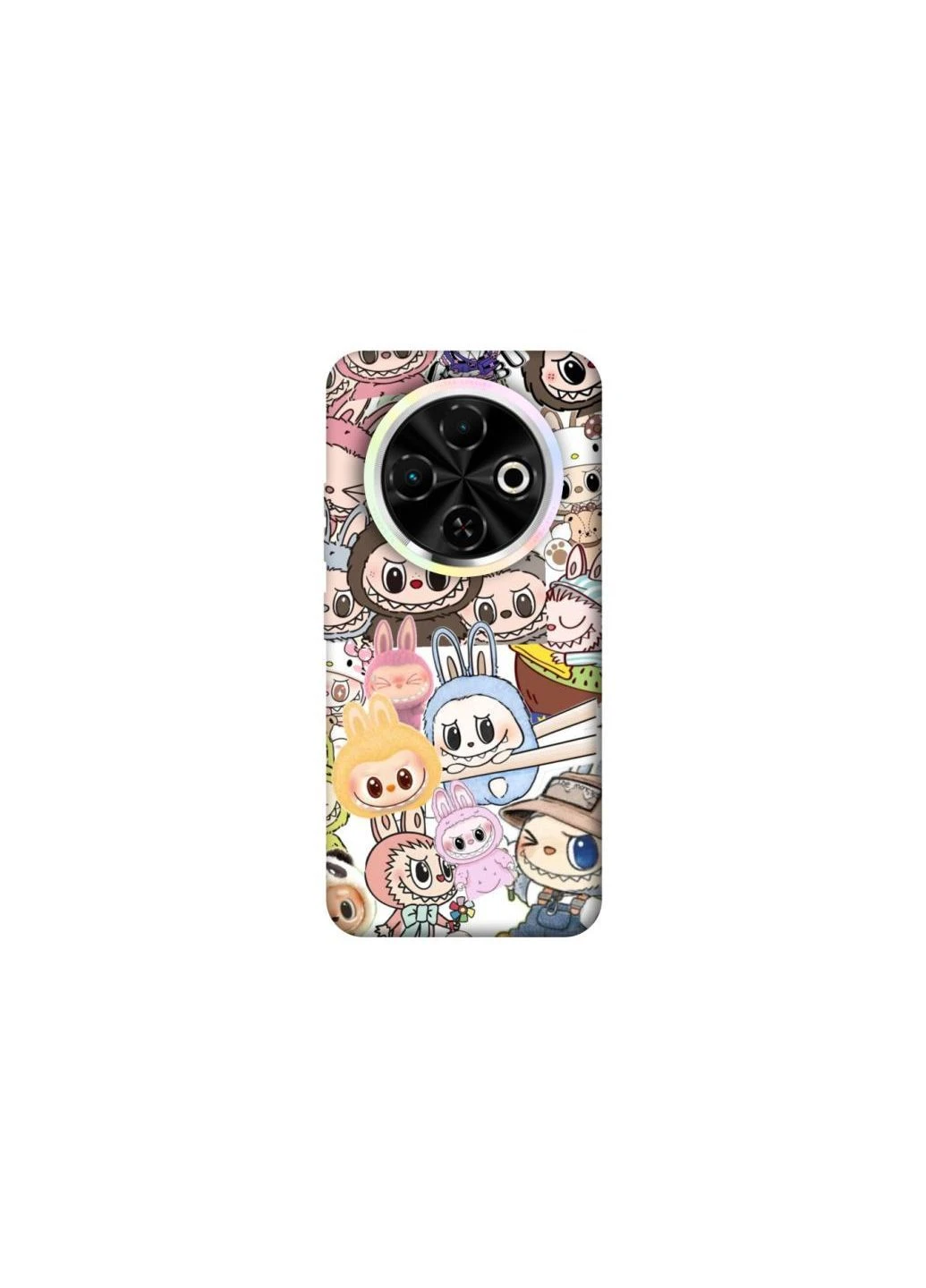 Чохол на TECNO Spark 30C All Labubus Frontalka (384634023)