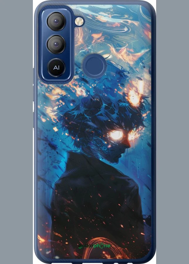 Чехол на Tecno POP 5 LTE BD4 Сатору Годжо "6129u-2639-70447" Endorphone (392860527)
