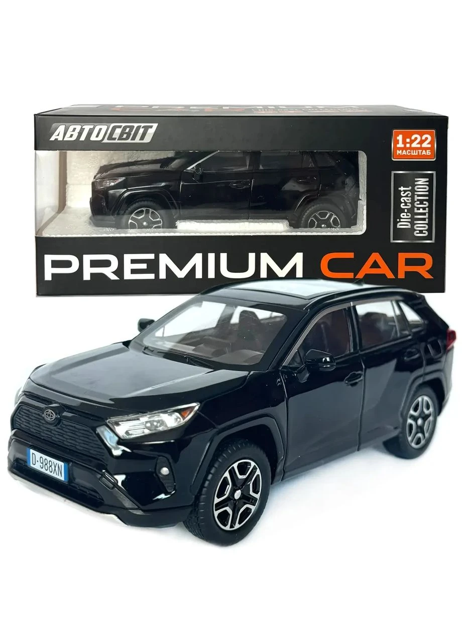 Игрушечная машинка металлическая " ", Toyota RAV4 Sport Тойота рав 4, 1:22 Автосвіт (396493096)
