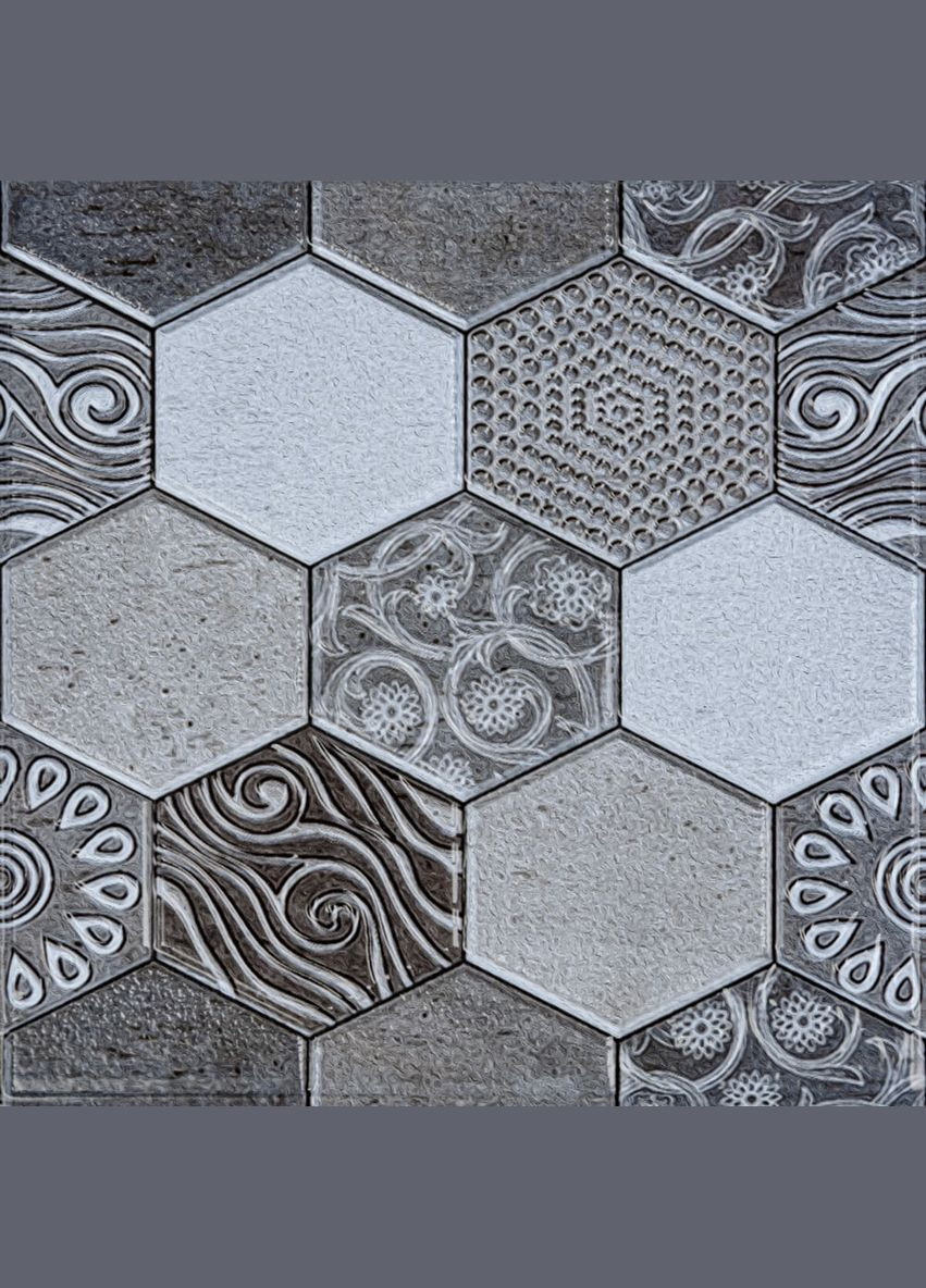 Декоративна ПВХ плитка на самоклейці квадрат 300х300х5мм, ціна за 1 шт. (СПП-603) SW-00000670 Sticker Wall (315790786)