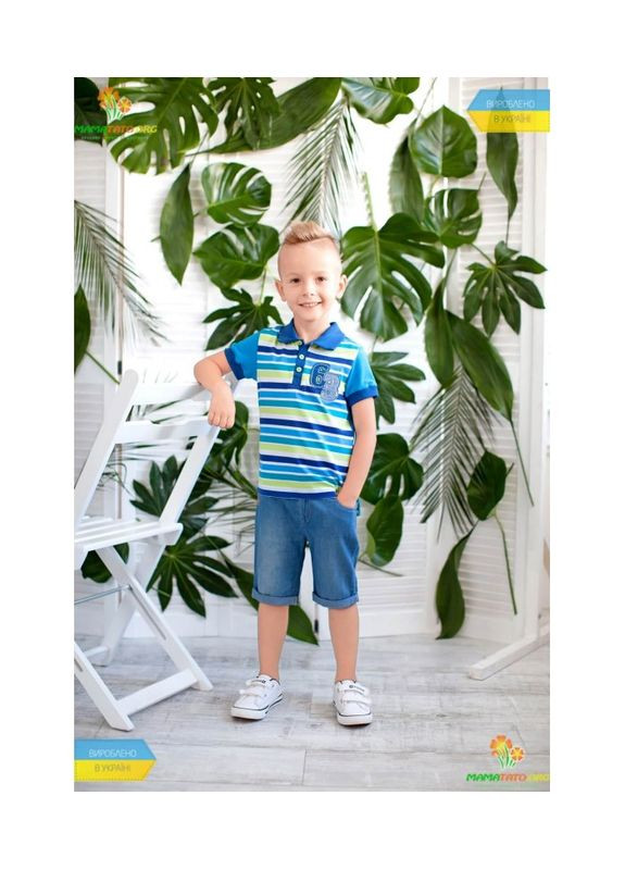 Футболка-поло на хлопчика ФБ 528 Бембі (316259581)