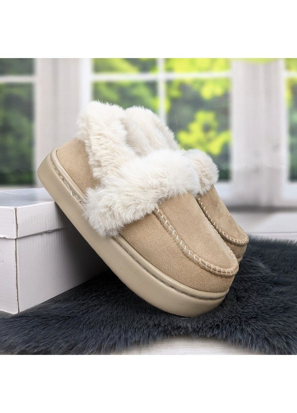 Тапочки лофери теплі жіночі Jomix (307147867)