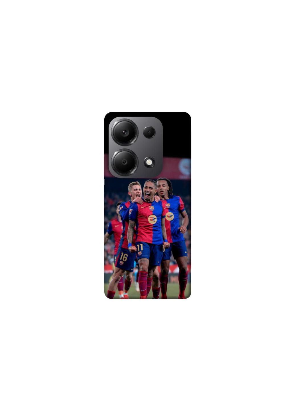Чехол на Xiaomi Redmi Note 13 Pro 5G FC Barcelona team Frontalka (349828866)