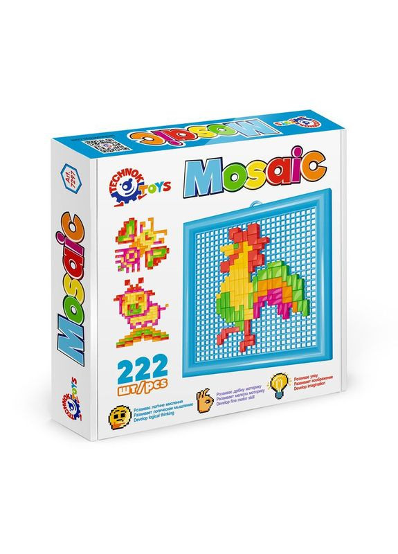 Мозаика "Mosaic Pixel" (222 элемента) ТехноК (294726639)