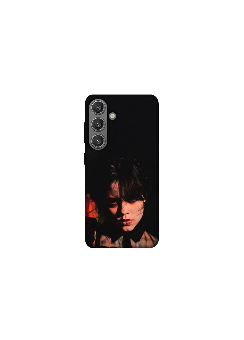 Чехол на Samsung Galaxy S24 Wednesday Shadow Queen Frontalka (354353672)