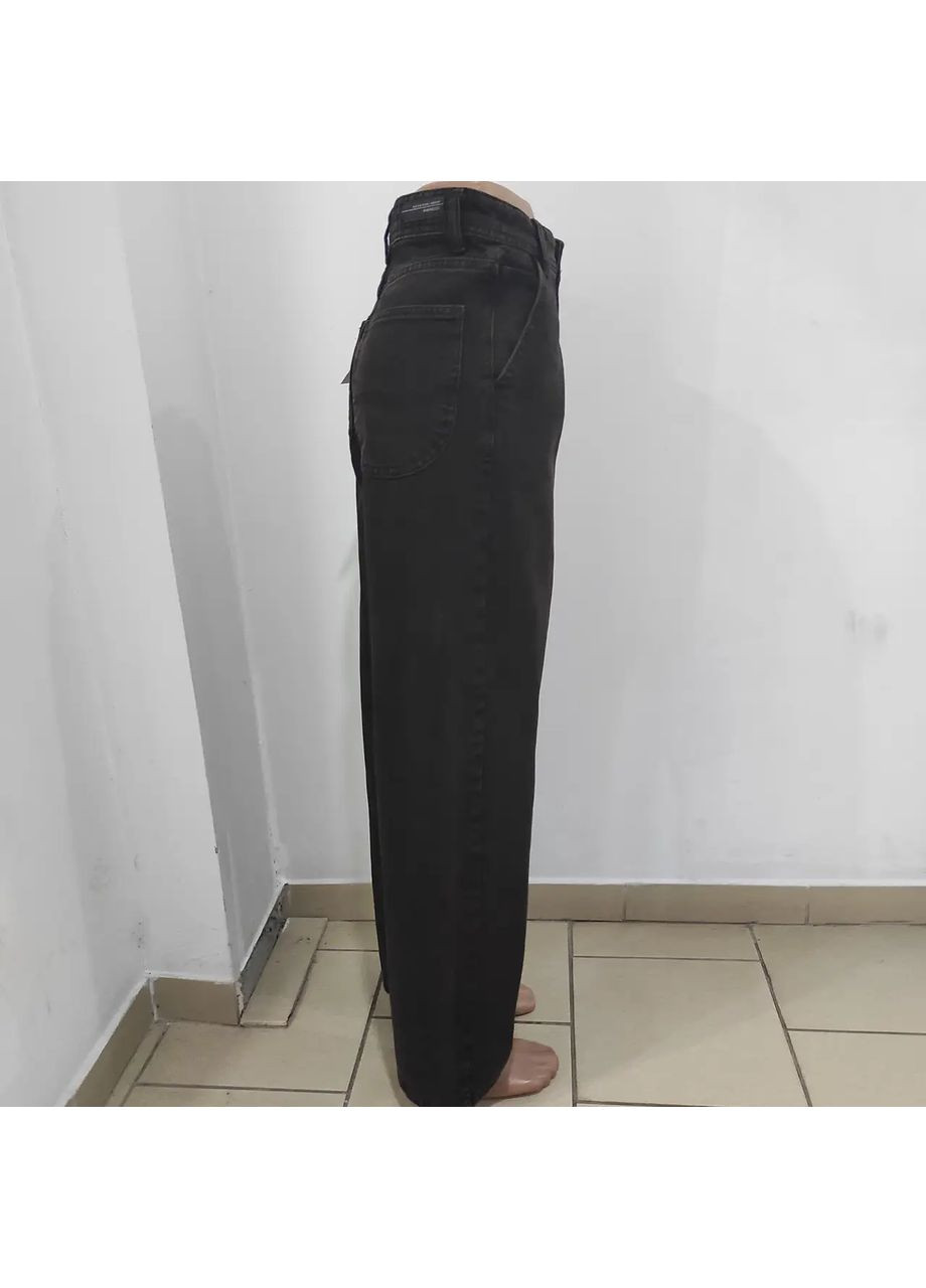 Джинси жіночі скейтер широкі зручні висока посадка коричневі No Brand - (370709104)