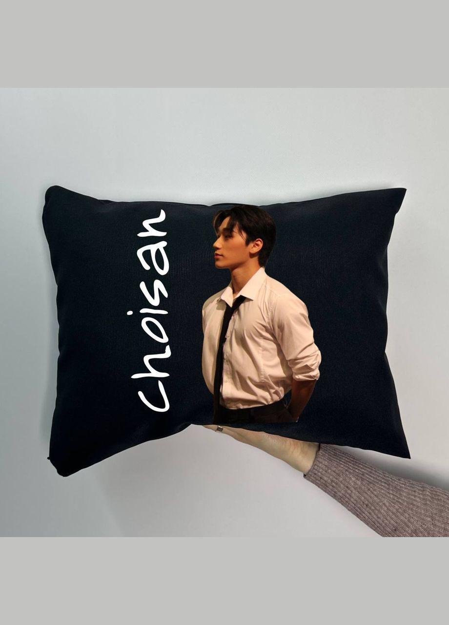 Подушка з принтом габардинова Choisan, чорна 35х45 (928) Hand Made (350941935)