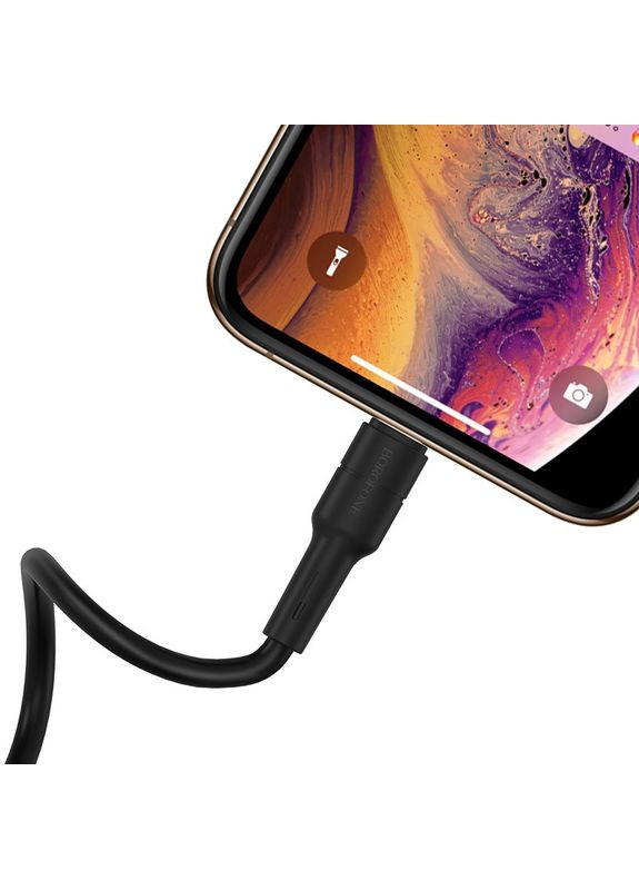Кабель для зарядки Lightning Apple BX30 |1м| Білий Borofone (337350406)