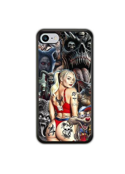 Чохол для Apple Iphone 8 Чорний No Brand (302084954)