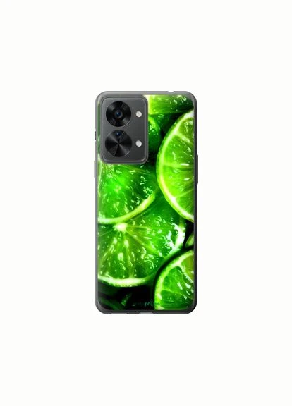 Чехол на OnePlus Nord 2T Зелёные дольки лимона "852u-2640-2448" Endorphone (351852672)