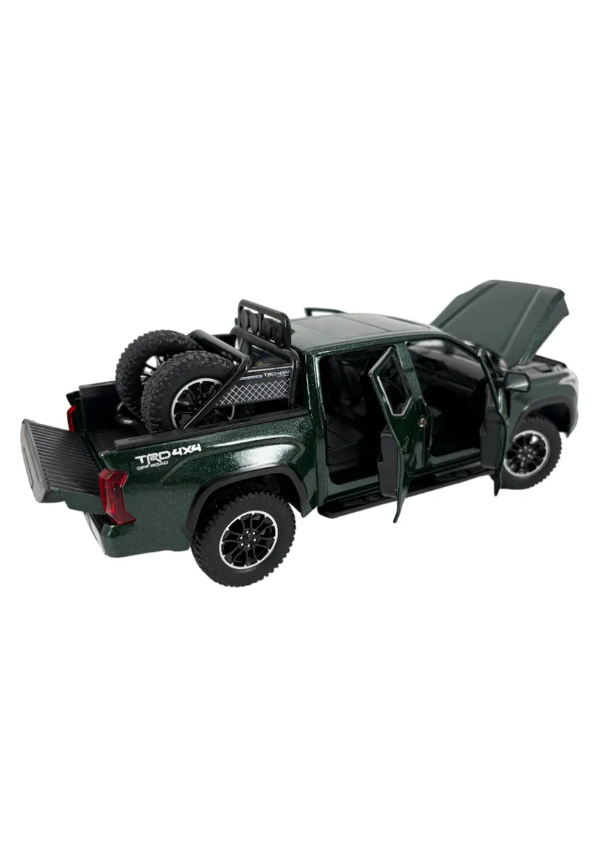 Инерционная машинка Toyota Tundra, 1:24, зелёный TechnoDrive (405982856)
