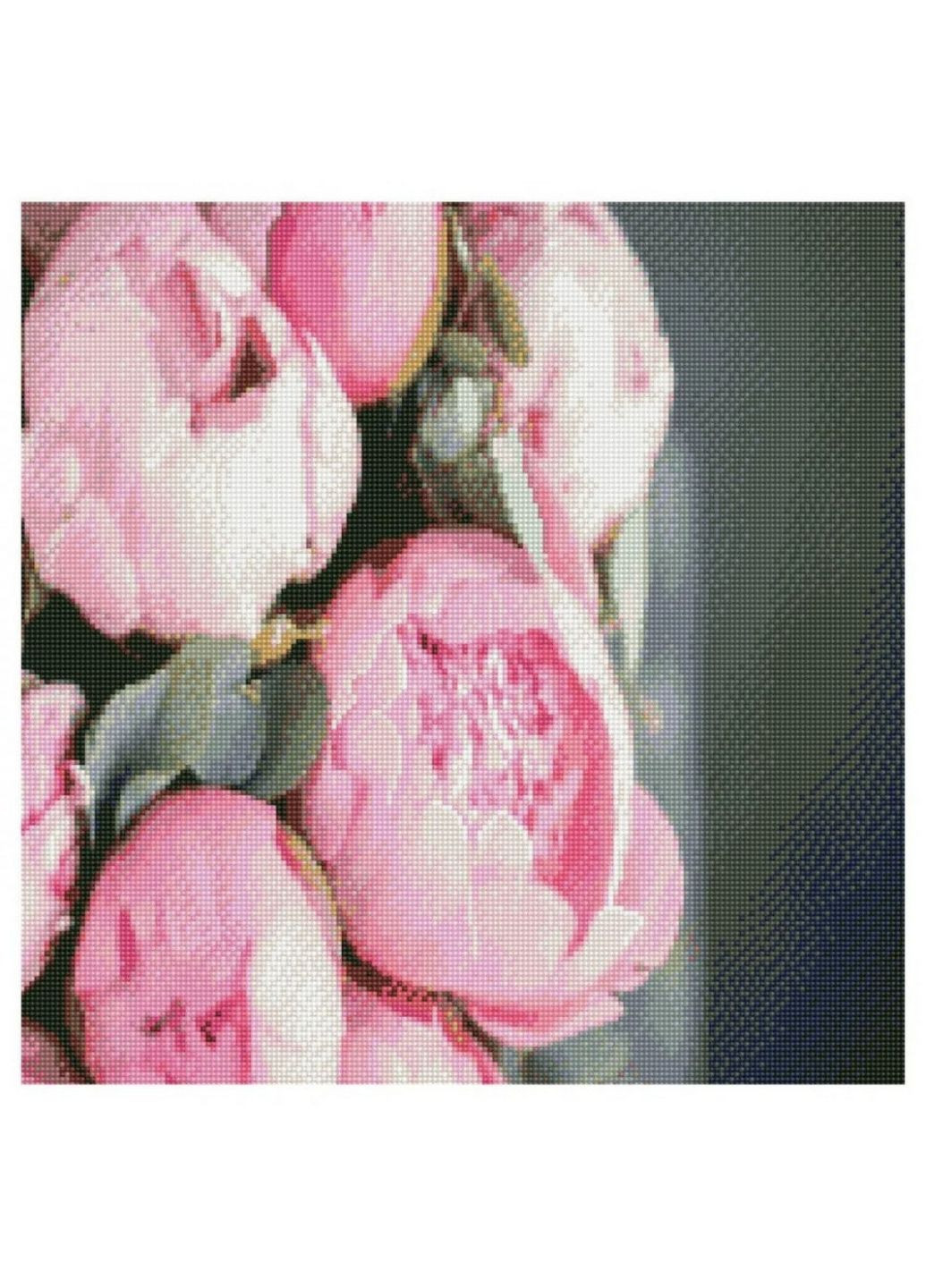 Алмазная мозаика "Розовая нежность" 50х50 см Strateg (279316266)
