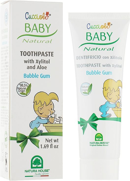Зубная паста «Жевательная резинка» Baby Cucciolo Toothpaste 50ml (137229-29758) Natura House (368613543)