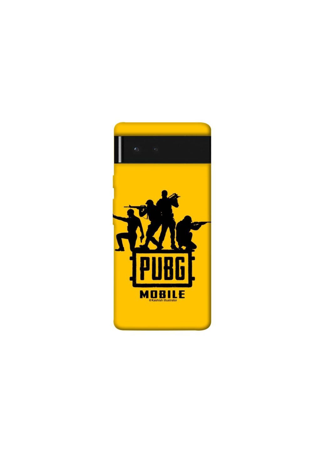 Чехол на Google Pixel 6 Pubg logo ver.2 Frontalka (357300291)