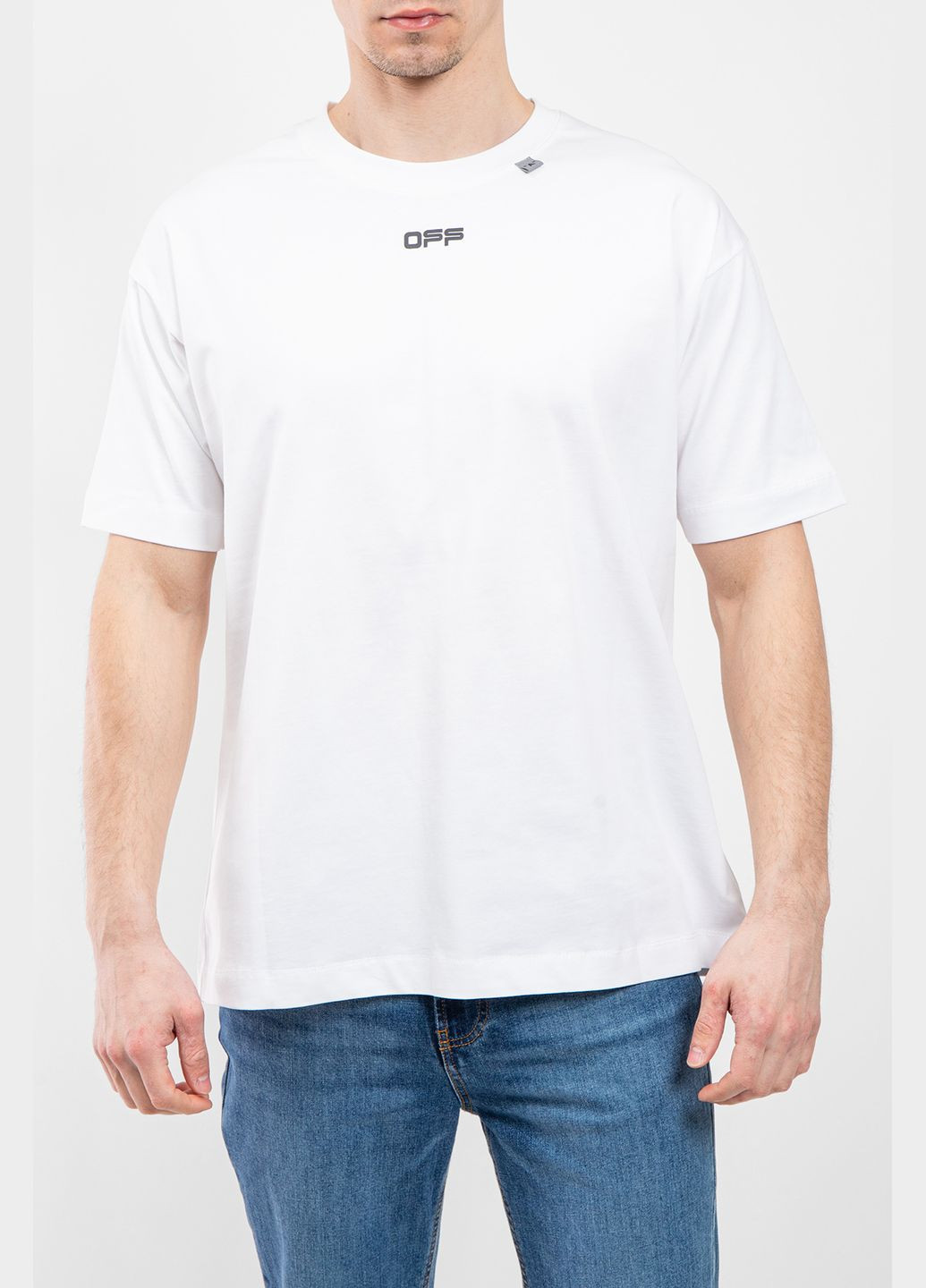 Белая футболка Off White