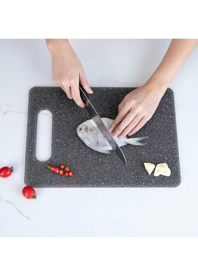 Дошка кухонна обробна 11076 34.5х24.5 см No Brand (324443282)