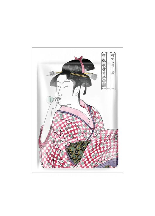 Тканинна маска японка "колаген+літоспермум" 1 шт Mitomo (307090356)