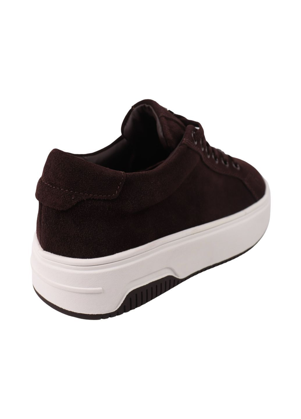 Коричневі кеди жіночі кабірові натуральна замша Renzoni 1427-25DTS