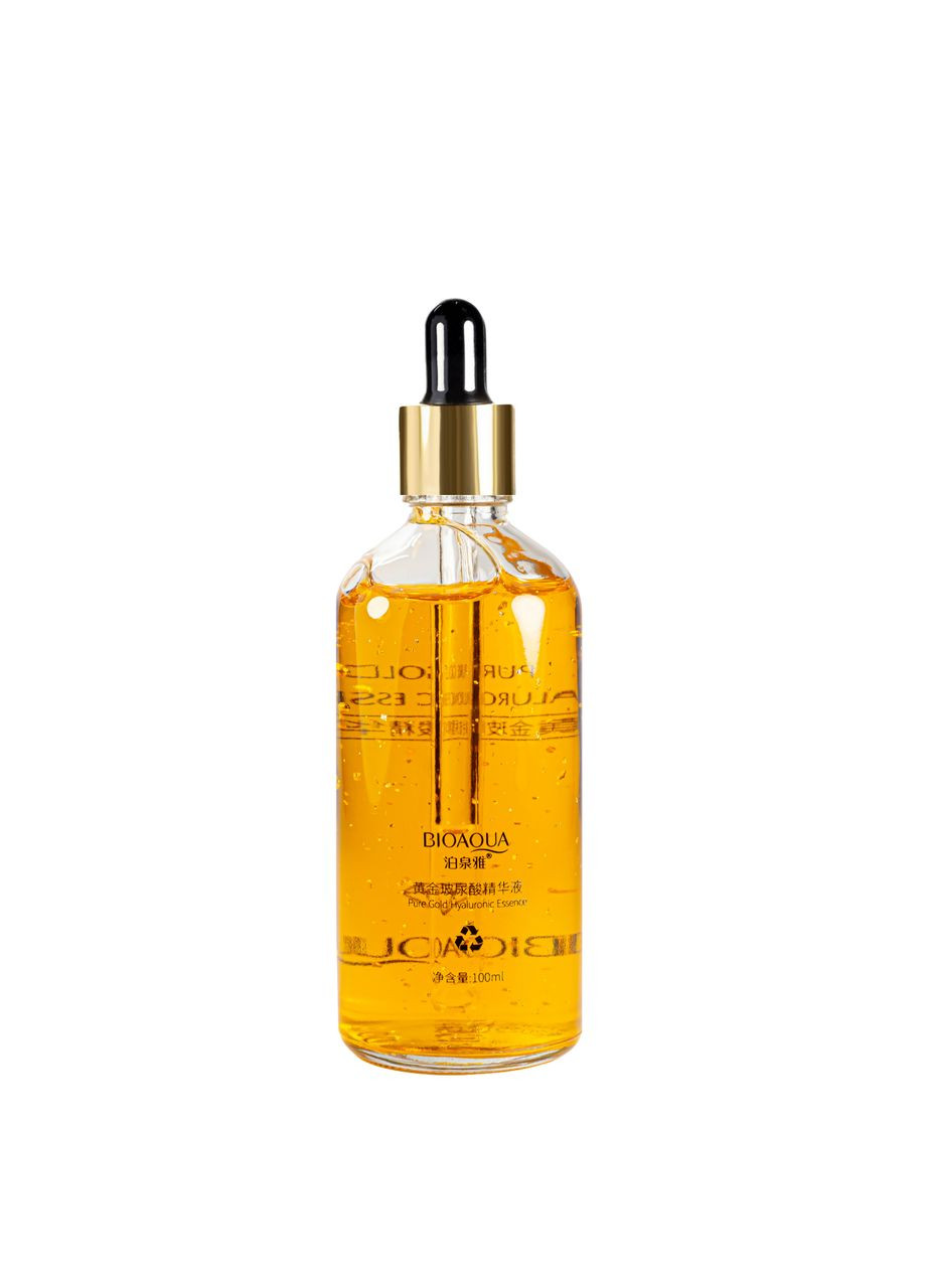 Сыворотка для лица Yellow Gold Hyaluronic Acid 100 мл Bioaqua (367988423)