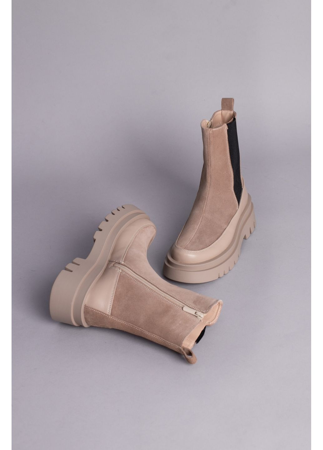 Замшеві жіночі черевики VZUTIK (279325304)