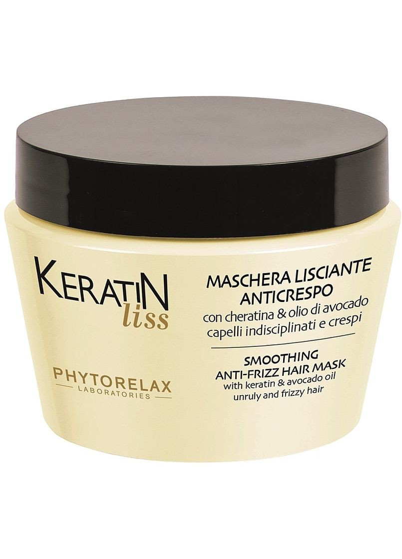 Маска для розгладження волосся Keratin Liss Smoothing Anti-Frizz Hair Mask 250ml (1326791-5274166) Phytorelax Laboratories (368740237)