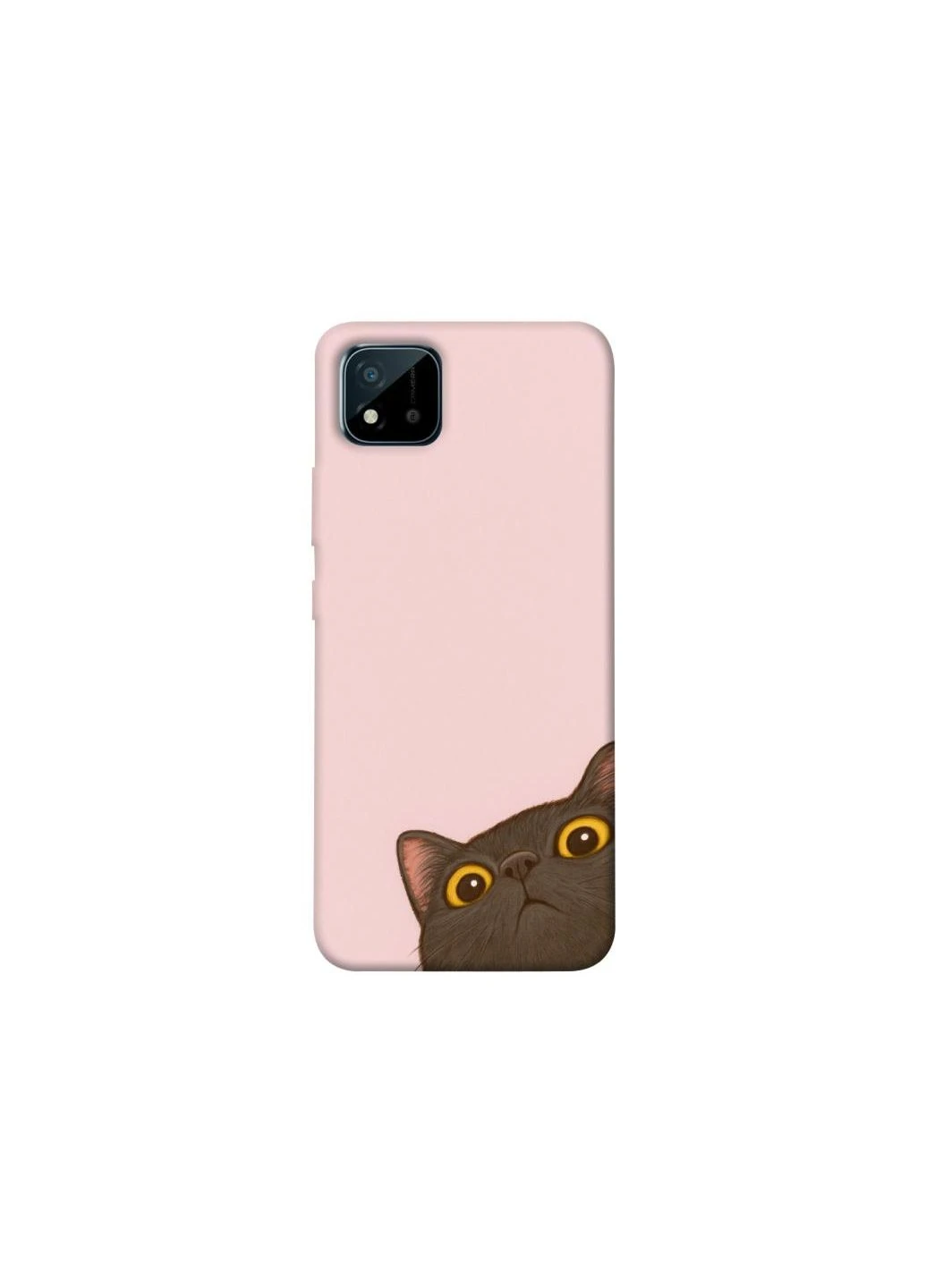 Чехол на Realme C11 (2021) Peeping cat Frontalka (352210934)