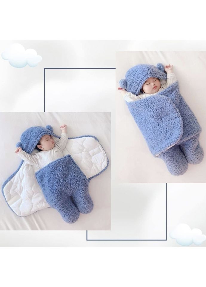 Конверт для новорожденных Без бренда теплый от 0 до 3 месяцев No Brand (360527652)