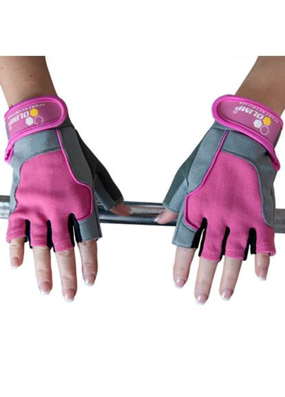 Перчатки для фитнеса Hardcore Fitness One Pink L Olimp (324420455)