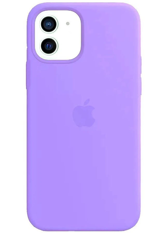 Чохол силіконовий протиударний для iPhone 12/12 Pro захист камери лавандовий Case (370167704)