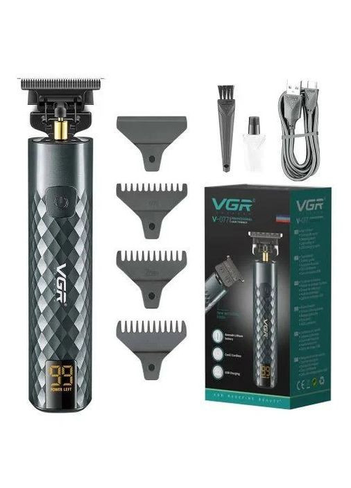 Качественная машинка для стрижки волос для мужчин V-077 триммер для волос VGR (288139005)