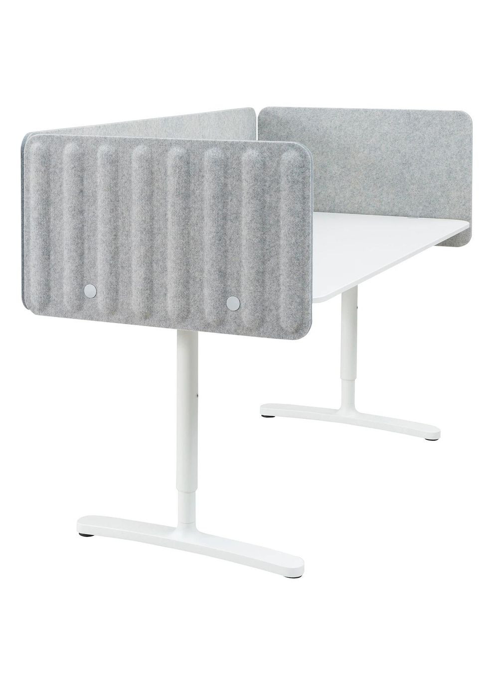 Письмовий стіл з ширмою ІКЕА BEKANT 160х80 48 см (s69387382) IKEA (278408620)