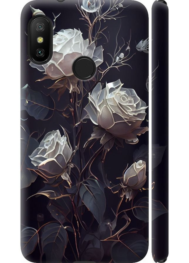 3D пластиковый матовый чехол 'Розы 2' для Endorphone Xiaomi Redmi 6 Pro (258179469)