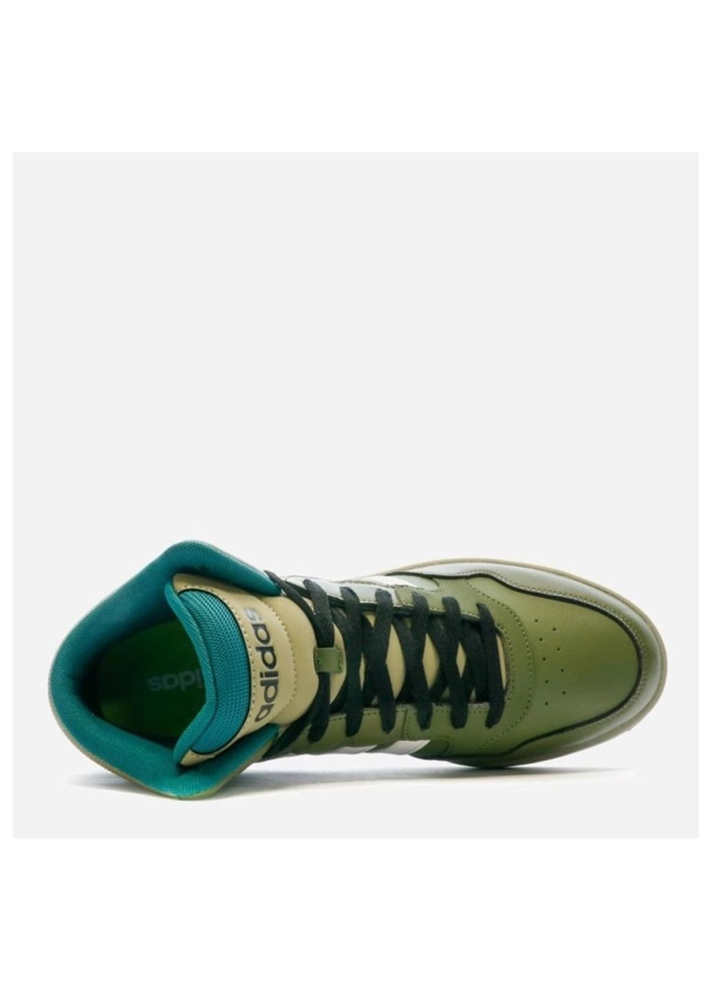 Зеленые демисезонные мужские сникеры, индонезия adidas