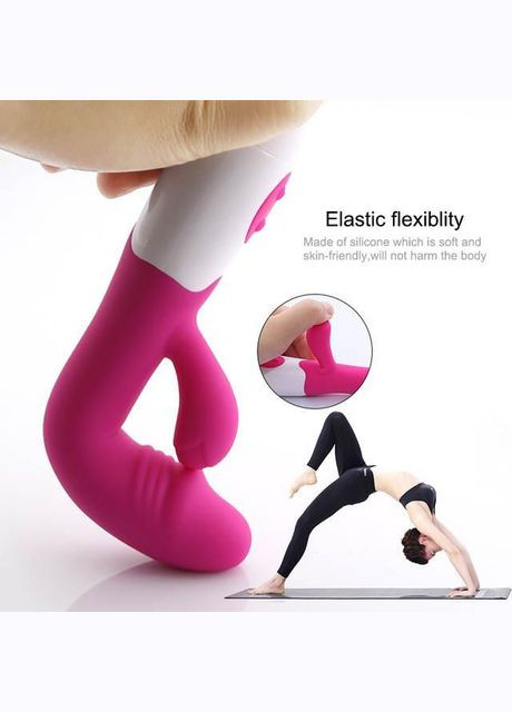 Вібратор подвійний кролик Twix 3 фалоімітатор для клітора та точки G Фіолетовий Lilu (303906882)