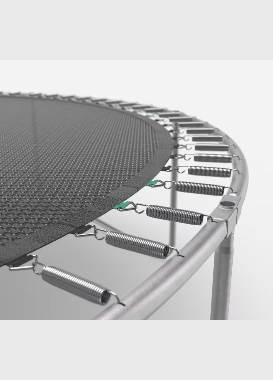 Вуличний Батут із Захисною Сіткою Діаметр 360 см Чорний Domyos (336550157)