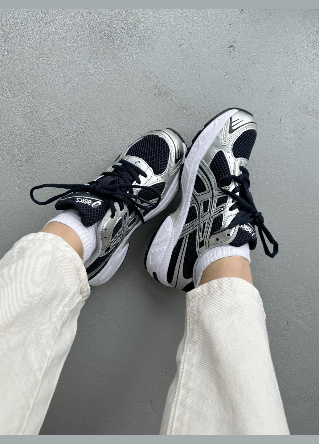 Кросівки жіночі і чоловічі Asics Gel-1130 black grey | Асікс Гель-1130 чорні сірі No Brand чорні демісезони (316506718)