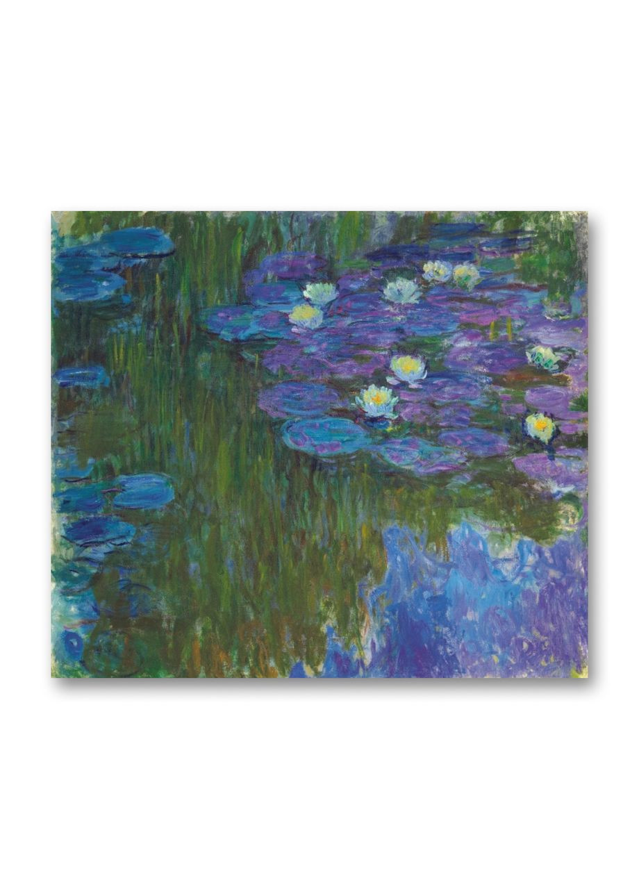 Печать на холсте Клатч в цветах Клода Моне 60x90 No Brand (346496248)