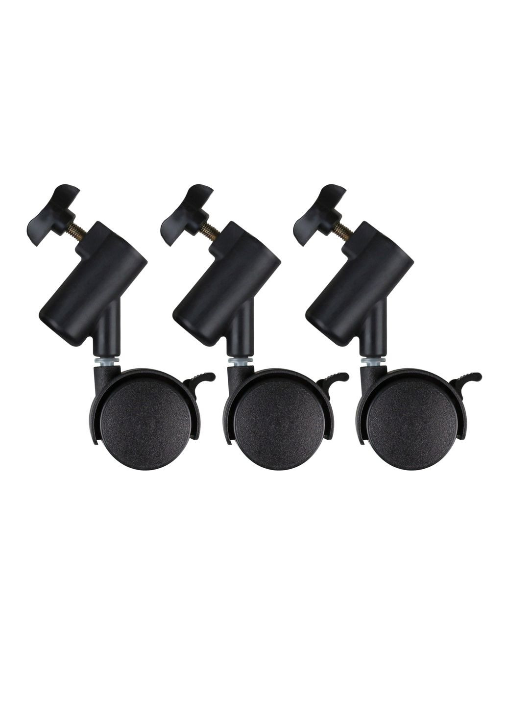 Комплект колес для фотооборудования 16мм (пластик) No Brand (340284412)