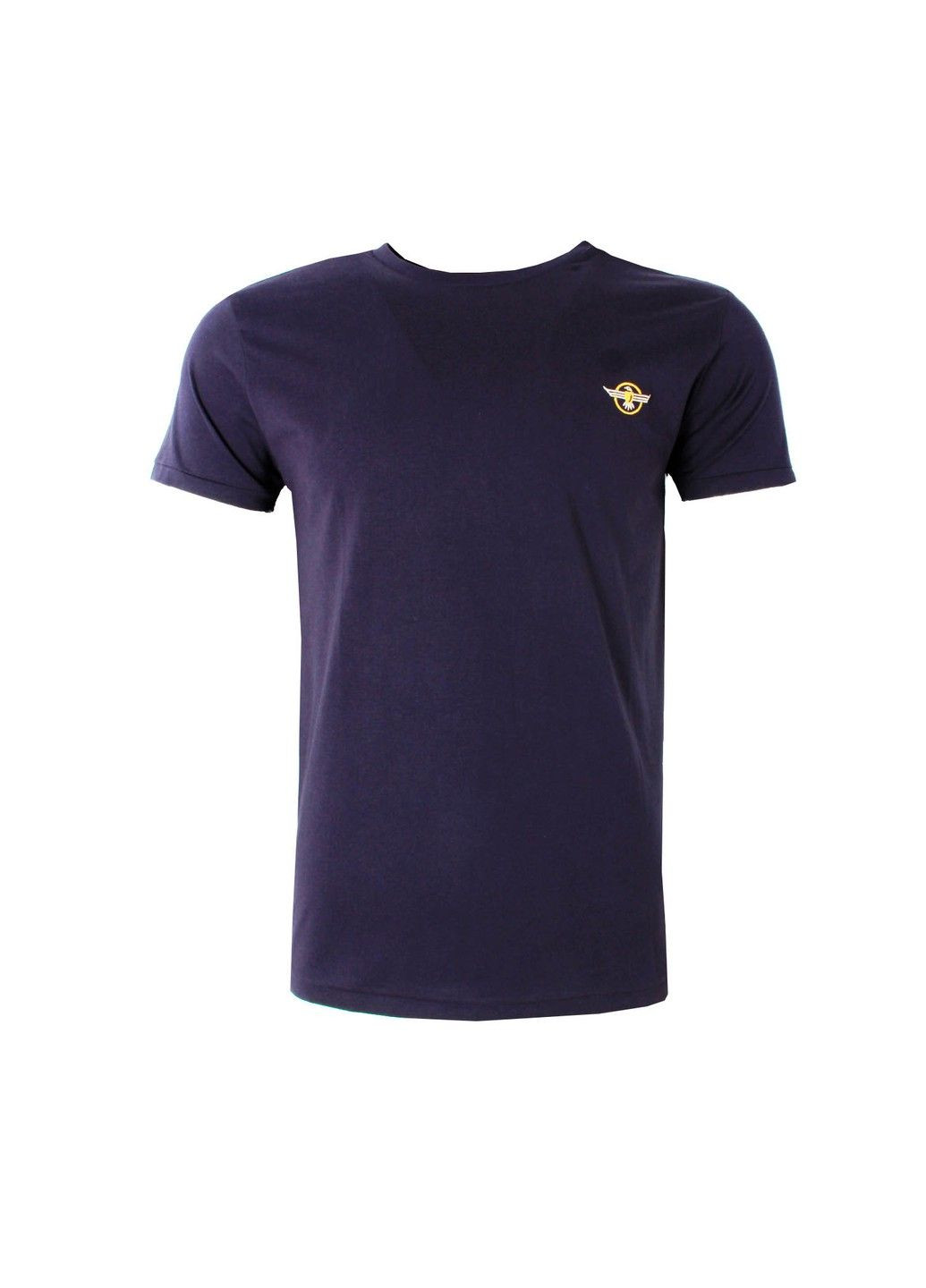 Темно-синяя мужская футболка top look No Brand
