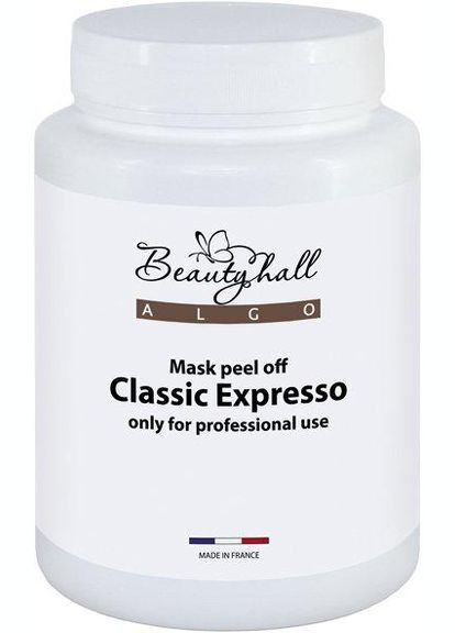 Альгінатна маска для обличчя з екстрактом зеленої кави ALGO Expresso 200 г Beautyhall (354822646)