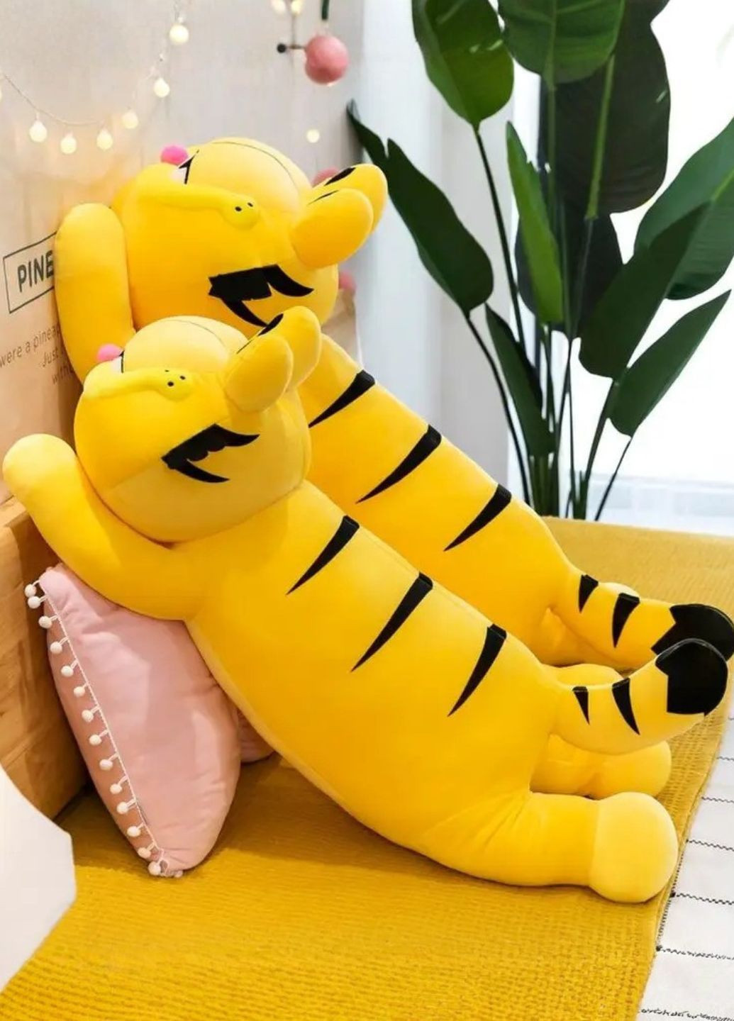 М’яка іграшка обіймашка Кіт Гарфілд батон 80 см плюшева My Kigu (372130230)