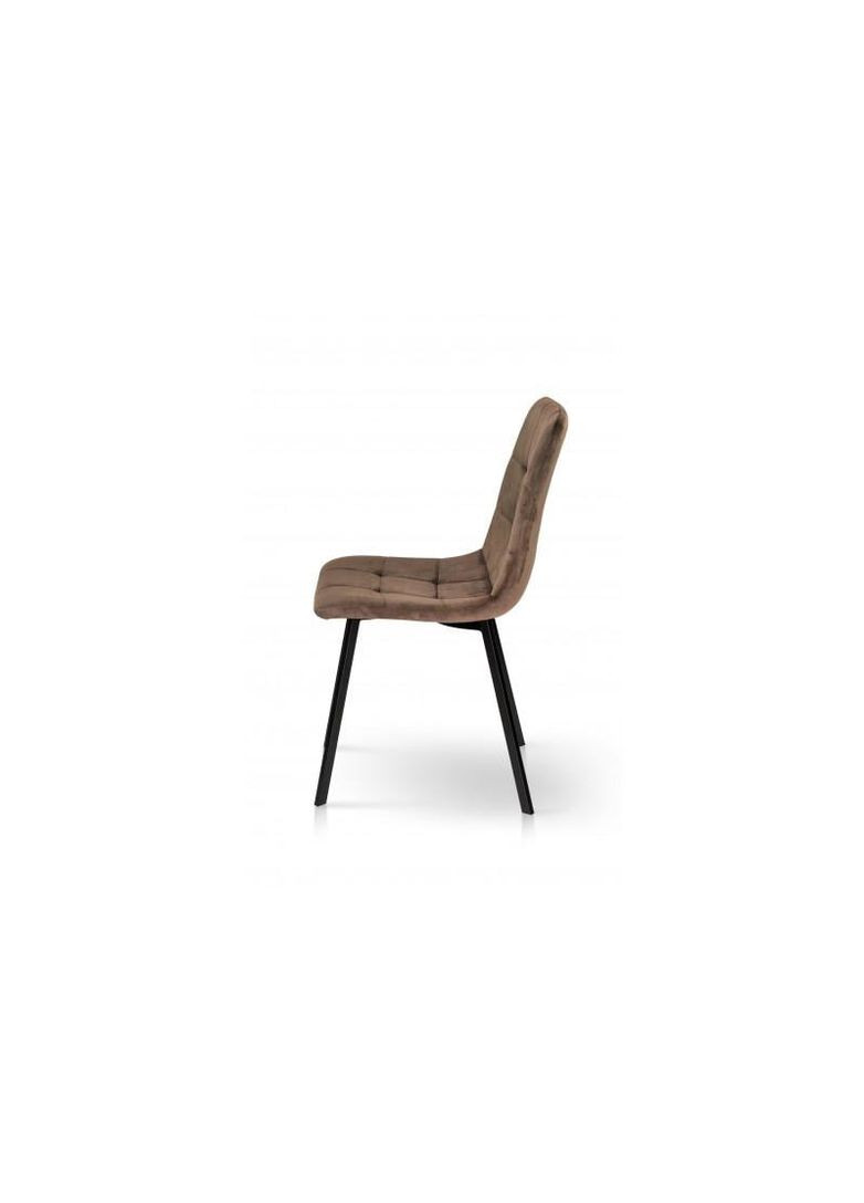 Кухонний стілець Mentos велюр Тобакко/Чорний Мікс Меблі 855243-01 855243 Мікс меблі (355468231)