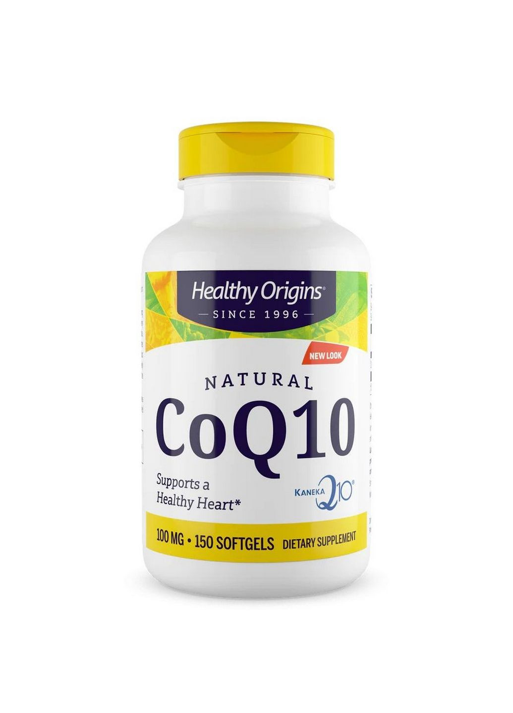 Натуральная добавка CoQ10 Kaneka Q10 100 mg, 150 капсул Healthy Origins (293416697)